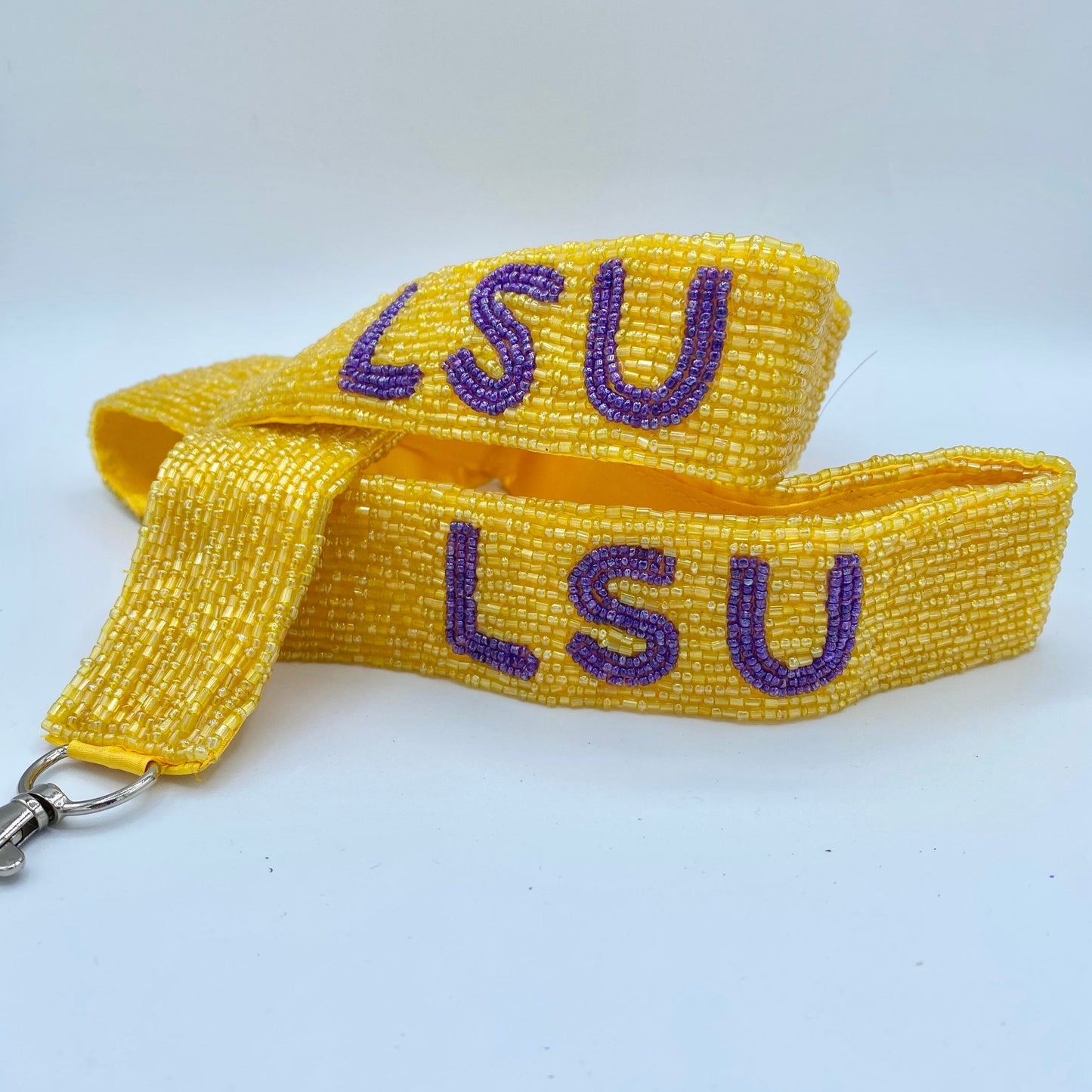 LSU Beaded Strap