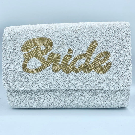 Bride Beaded Clutch