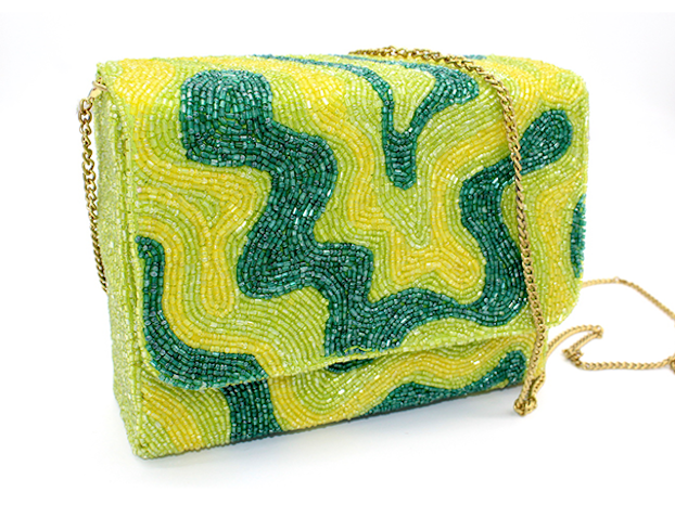 Green Lava Crossbody Bag