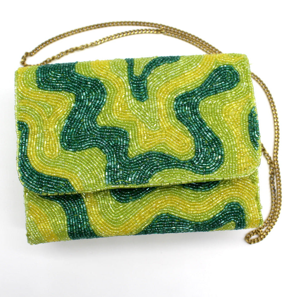 Green Lava Crossbody Bag