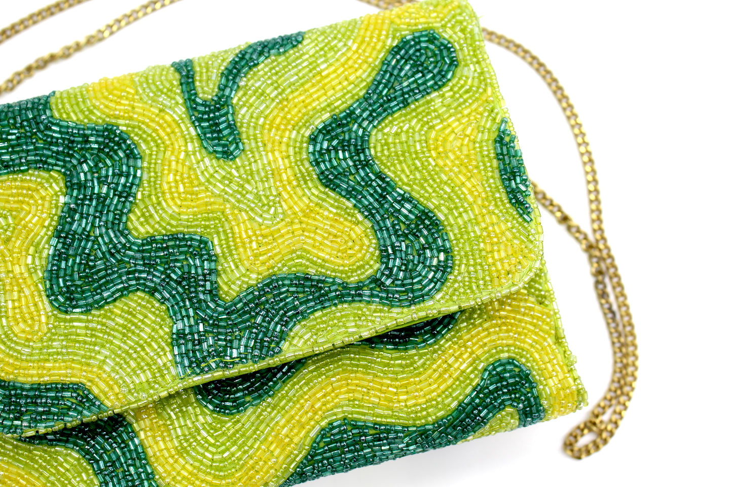 Green Lava Crossbody Bag