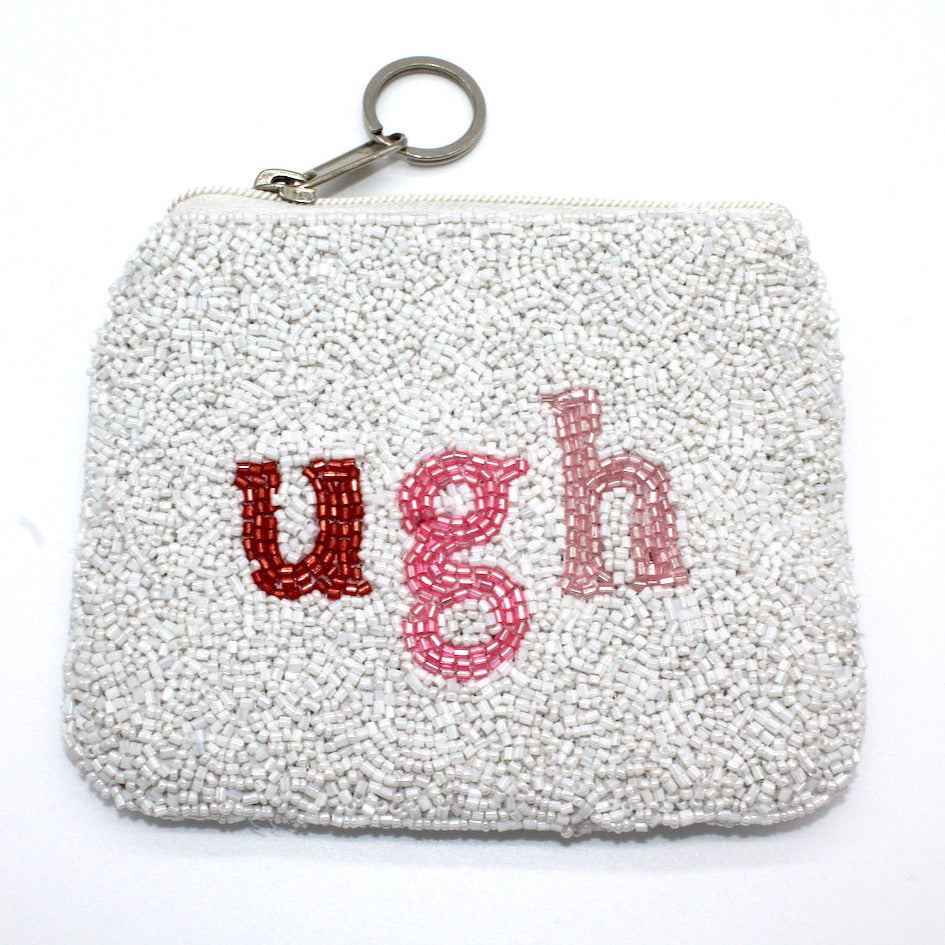 UGH Beaded Coin Purse